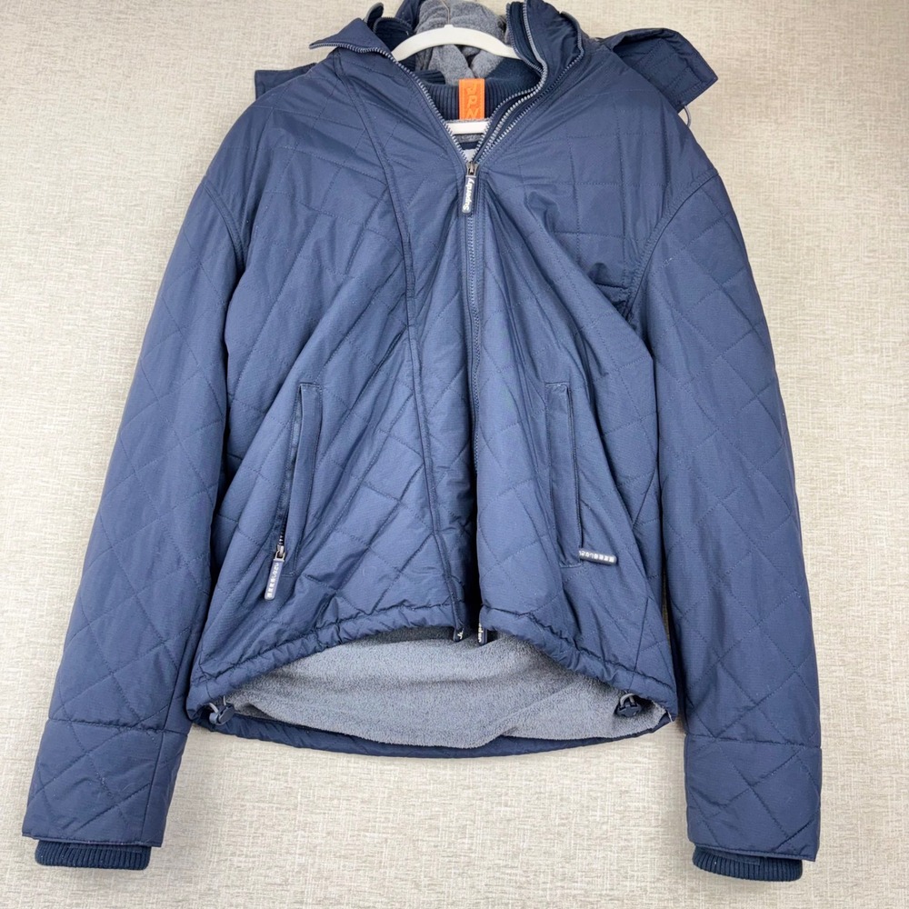 Superdry Original Windcheater Mens XXL Japan Navy Quilted Fleece Lined Jacket